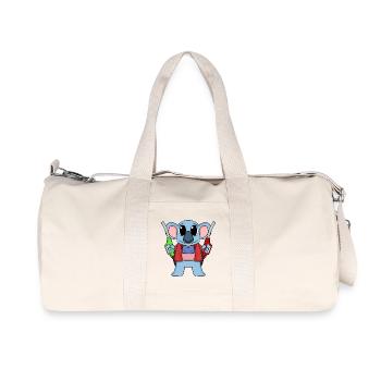 Gas station attendant Koala gas station - Recycled Canvas Sports Bag by Stanley/Stella - natural - Front