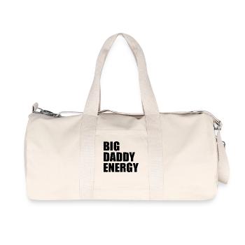 Big daddy energy - Sac de sport en toile recyclée Stanley/Stella - blanc naturel - Devant