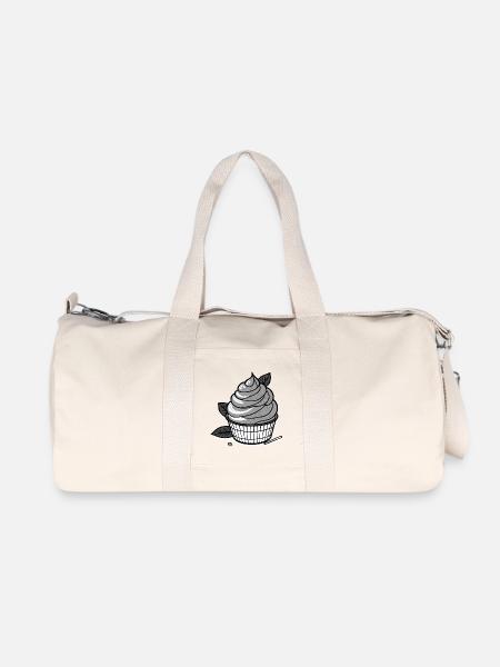 Matcha IceCream - Recycelte Canvas-Sporttasche von Stanley/Stella - Naturweiß