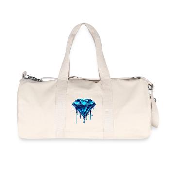 Diamond - Recycled Canvas Sports Bag by Stanley/Stella - natural - Front