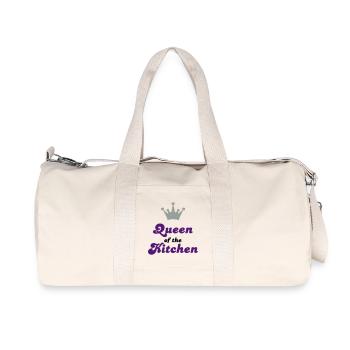 Tolle Geschenke für Frauen - Recycelte Canvas-Sporttasche von Stanley/Stella - Naturweiß - Vorne