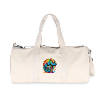 Chameleon - Recycled Canvas Sports Bag by Stanley/Stella - natural - Front