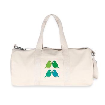 Perruche 4fold - Sac de sport en toile recyclée Stanley/Stella - blanc naturel - Devant