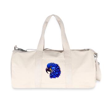 Papagei - Recycelte Canvas-Sporttasche von Stanley/Stella - Naturweiß - Vorne