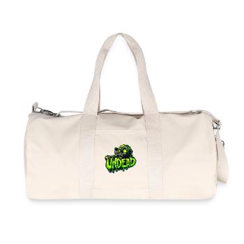 Undead - Recycled Canvas Sports Bag by Stanley/Stella - natural - Front