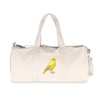 Canari - Sac de sport en toile recyclée Stanley/Stella - blanc naturel - Devant