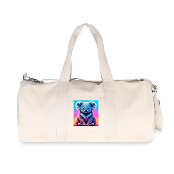 Koala - Recycled Canvas Sports Bag by Stanley/Stella - natural - Front
