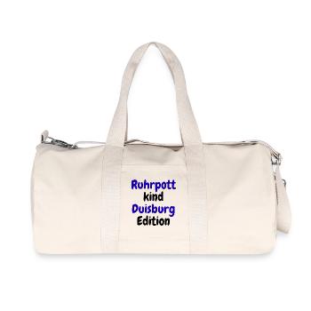Ruhrpott Kind - Édition Duisbourg - Sac de sport en toile recyclée Stanley/Stella - blanc naturel - Devant