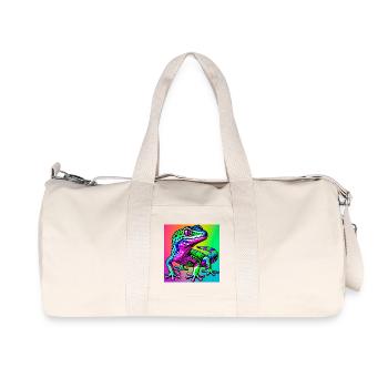 Gecko - Recycled Canvas Sports Bag by Stanley/Stella - natural - Front