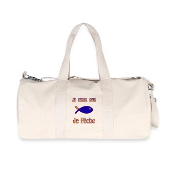 RETIREMENT. RETIREMENT. RETIRED. RETIREMENT - Recycled Canvas Sports Bag by Stanley/Stella - natural - Front