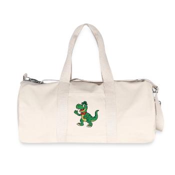 Disonaure Vintage Old Style - Recycelte Canvas-Sporttasche von Stanley/Stella - Naturweiß - Vorne