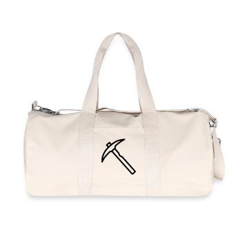 Eispickel - Recycelte Canvas-Sporttasche von Stanley/Stella - Naturweiß - Vorne