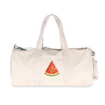 Melon Fruit de Kawaii Summer Melon Baby - Sac de sport en toile recyclée Stanley/Stella - blanc naturel - Devant