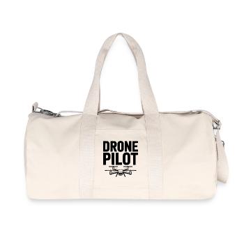 pilote de drone - Sac de sport en toile recyclée Stanley/Stella - blanc naturel - Devant