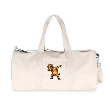 Dabbing Camel - Recycled Canvas Sports Bag by Stanley/Stella - natural - Front