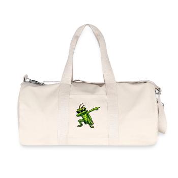 Tamponnement de la sauterelle - Sac de sport en toile recyclée Stanley/Stella - blanc naturel - Devant