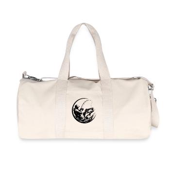 Angler - Recycelte Canvas-Sporttasche von Stanley/Stella - Naturweiß - Vorne