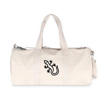 lizard - Recycled Canvas Sports Bag by Stanley/Stella - natural - Front