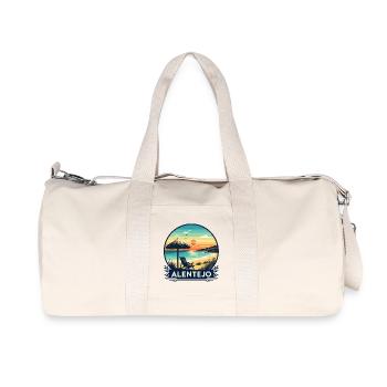 Alentejo Portugal Urlaub Erholungsreise - Recycelte Canvas-Sporttasche von Stanley/Stella - Naturweiß - Vorne