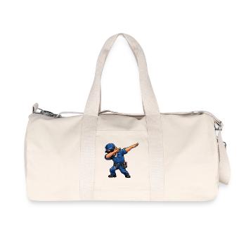 Dabbing Caretaker - Recycled Canvas Sports Bag by Stanley/Stella - natural - Front