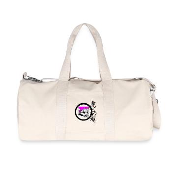 Tokyo Night Train Retro Japanese Streetwear T-Shir - Recycelte Canvas-Sporttasche von Stanley/Stella - Naturweiß - Vorne