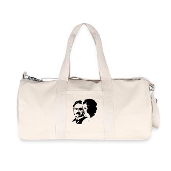 Luxemburg Liebknecht - Recycelte Canvas-Sporttasche von Stanley/Stella - Naturweiß - Vorne