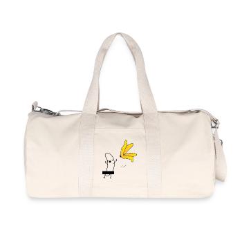banana - Recycled Canvas Sports Bag by Stanley/Stella - natural - Front