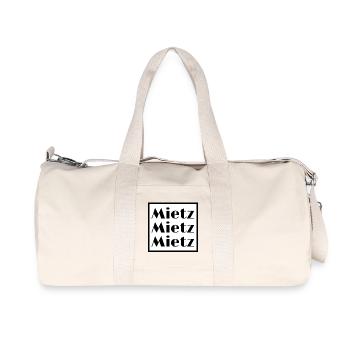 Cat, Cat Lover, Miau, Mietz, Purring - Recycled Canvas Sports Bag by Stanley/Stella - natural - Front