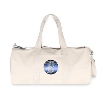 Foto Künstler - Recycelte Canvas-Sporttasche von Stanley/Stella - Naturweiß - Vorne