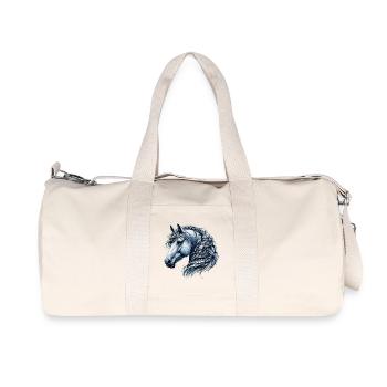 Horse - Recycled Canvas Sports Bag by Stanley/Stella - natural - Front