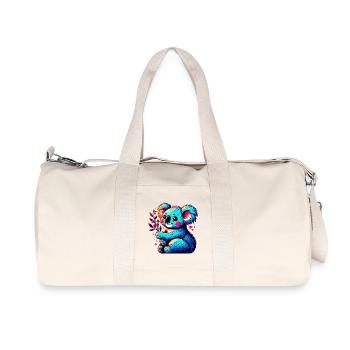 Koala - Recycled Canvas Sports Bag by Stanley/Stella - natural - Front