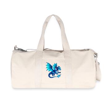 Dragon - Recycled Canvas Sports Bag by Stanley/Stella - natural - Front