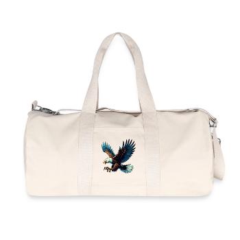 Aigle - Sac de sport en toile recyclée Stanley/Stella - blanc naturel - Devant