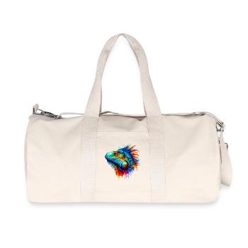 Iguana - Recycled Canvas Sports Bag by Stanley/Stella - natural - Front