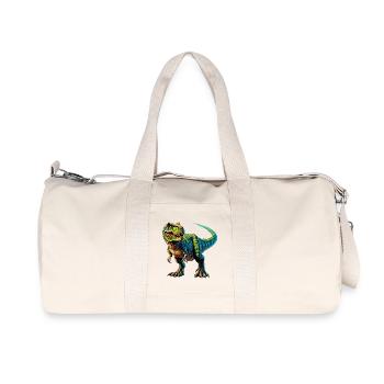 Dinosaure - Sac de sport en toile recyclée Stanley/Stella - blanc naturel - Devant