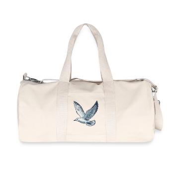 Gull - Recycled Canvas Sports Bag by Stanley/Stella - natural - Front