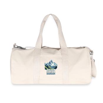 Allgäu - Da bin i Dahoam - Recycelte Canvas-Sporttasche von Stanley/Stella - Naturweiß - Vorne