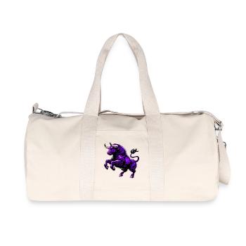 Bull - Recycled Canvas Sports Bag by Stanley/Stella - natural - Front