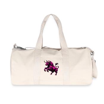 Bull - Recycled Canvas Sports Bag by Stanley/Stella - natural - Front