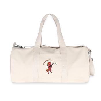 Nicht Kuschelig - Recycelte Canvas-Sporttasche von Stanley/Stella - Naturweiß - Vorne