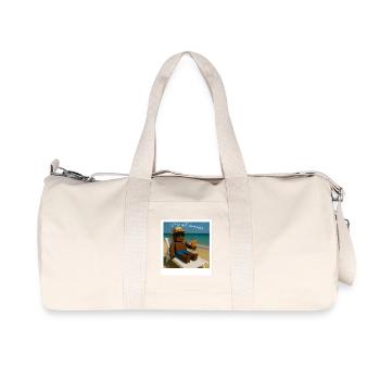 Me all summer - Chill Mode - Recycled Canvas Sports Bag by Stanley/Stella - natural - Front