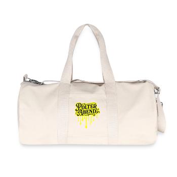 Polter Abend Polterhochzeit - Recycelte Canvas-Sporttasche von Stanley/Stella - Naturweiß - Vorne