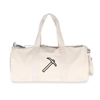 Eispickel - Recycelte Canvas-Sporttasche von Stanley/Stella - Naturweiß - Vorne
