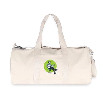 MANDOLIN - sound & vision - Recycled Canvas Sports Bag by Stanley/Stella - natural - Front