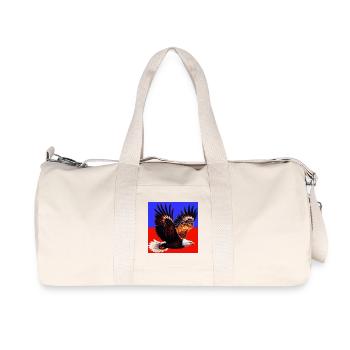 aigle - Sac de sport en toile recyclée Stanley/Stella - blanc naturel - Devant