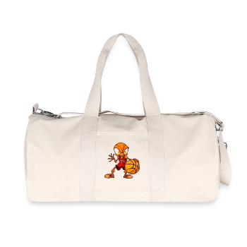 Basketball Ants - Recycled Canvas Sports Bag by Stanley/Stella - natural - Front
