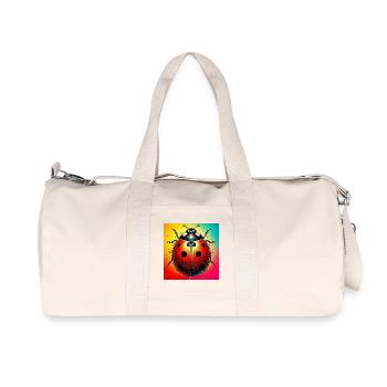ladybird - Recycled Canvas Sports Bag by Stanley/Stella - natural - Front