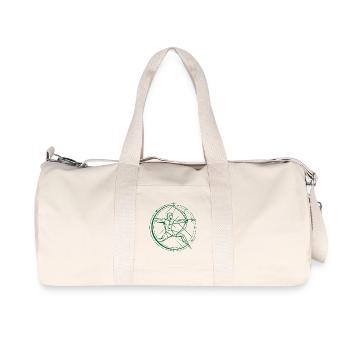 Schütze Sternzeichen – Ziel & Freiheit - Recycelte Canvas-Sporttasche von Stanley/Stella - Naturweiß - Vorne