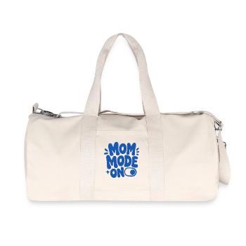 Mode maman sur la drôle de maman qui dit - Sac de sport en toile recyclée Stanley/Stella - blanc naturel - Devant