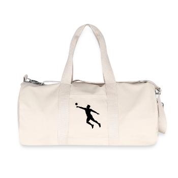 Fistball Games Gift Idea for Ball Players - Recycled Canvas Sports Bag by Stanley/Stella - natural - Front
